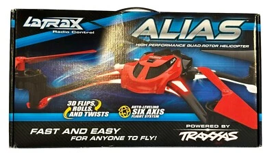 Traxxas LaTrax 6608 Alias Quad Helicopter Electric Micro 3D Drone Ready-To-Fly! - Image 1 of 4