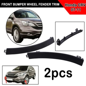2 piezas para Honda Crv 2007-2011 parachoques delantero guardabarros moldura izquierda + derecha - Imagen 1 de 8