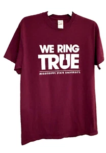Mississippi State Bulldogs T-Shirt Kurzarm Erwachsene Gr. M Baumwolle NCAA Gilda - Bild 1 von 4
