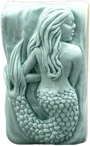 MERMAID SILICONE MOLD for soap making and other crafts - Picture 1 of 9