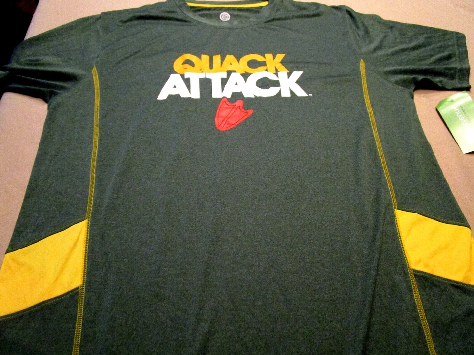 NWT QUACK ATTACK UNIVERSITY OF OREGON DUCKS MENS T SHIRT LARGE - Image 1 of 1