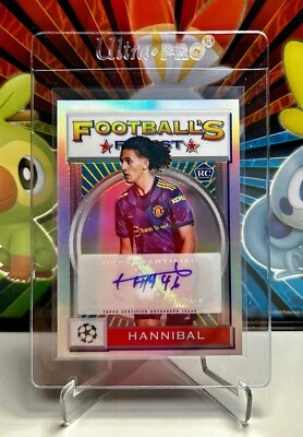 2021-22 Topps Finest Flashback UEFA HANNIBAL Variation Refractor AUTO RC /25 - Image 1 of 2