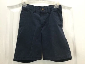 Dockers Boys Walking Shorts Size 6 Regular Blue Button Adjust Elastic Waist 182 - Picture 1 of 6