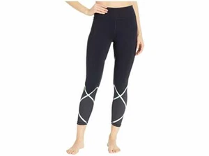 $197 SHAPE Women's Black Activewear cross Check Casual Leggings Size XS - Picture 1 of 1