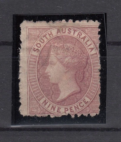 MZ20676/ SOUTH AUSTRALIA - VICTORIA - SG # 34 MINT MH - CV 205 $ Cover