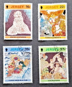 Jersey: 1992 Batik Designs; complete used set; SG587 etc - Picture 1 of 6