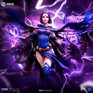 Estatua Iron Studios Raven Teen Titans escala 1/10 - Imagen 1 de 17