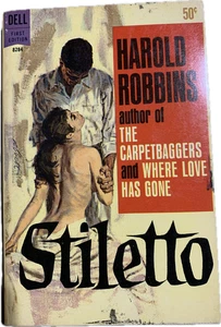 Stiletto by Harold Robbins, Dell 1964. Paperback. Romantic Suspense - Bild 1 von 2