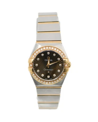 Omega Constellation Diamond 18K/Stainless Steel Watch 123.20.24.60.63.002 - Image 1 of 4