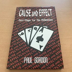 Cause And Effect Card Magic For The Millennium PAUL GORDON - RARE! - Bild 1 von 10