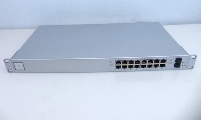 Ubiquiti UniFi Switch 16 150W 16-Port Gigabit PoE Used #16 B - Image 1 of 4