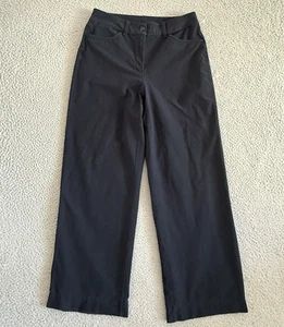 Lululemon Swift Mid-Rise Wide-Leg Pant sz 29 Black Wide Leg Stretch LW5ENJS - Picture 1 of 10