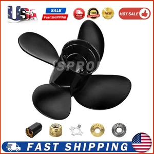 10.1 x 15 Outboard Boat Propeller fit Mercury Engines 25-60HP 13 Spline Tooth RH - Picture 1 of 6