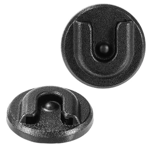 Soporte para micrófono de radio CB 2 piezas, soporte para micrófono perilla redonda soporte para micrófono - Imagen 1 de 3