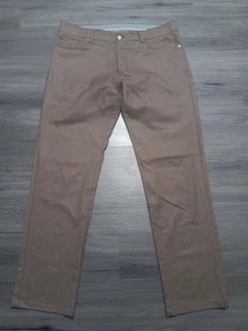 Pantalones de hombre Peter Millar Collection marrón 100 % lana talla 34x30 en muy buen estado MF18RT02 - Imagen 1 de 8
