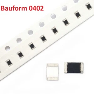 1/16W SMD Widerstände Bauform 0402 ±1% 0Ω Bis 10MΩ 249 Werte wählbar Resistors - Picture 1 of 2