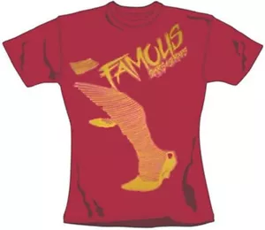 Rare Unworn FAMOUS STARS AND STRAPS Stiltz Rot Woman T-Shirt L - Bild 1 von 1