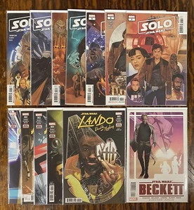 MARVEL COMICS STAR WARS SOLO MOVIE #1 - #7, LANDO DOUBLE OR NOTHING #1 - #5, - Picture 1 of 14