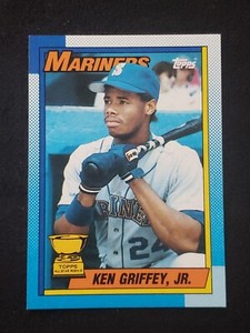 ⚾1990 Topps #336 Ken Griffey Jr. All-Star Gold Cup Rookie Card RC⚾NM or Better⚾