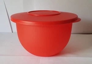 Tupperware Boy Wave Bowl with Lid Red 1.3 L NEW ORIGINAL PACKAGING - Picture 1 of 1