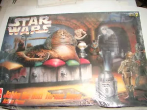 Star Wars Jabba The Hutt Throne Room model kit AMT 1995 sealed cello box D62 - Picture 1 of 6