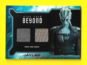2017 Star Trek Beyond Dual Costume Relic DR4 Sofia Boutella as Jaylah