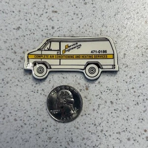 Service Engineering LTD AC Heat Service Good Time Van Refrigerator Magnet #48562 - Picture 1 of 2
