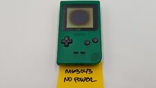 Nintendo Game Boy Pocket Handheld Console System Green - PARTS - FREE SHIP