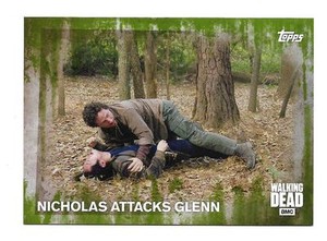 2016 Topps Walking Dead Season 5 Mold Parallel Card #97  Serial # 11/25