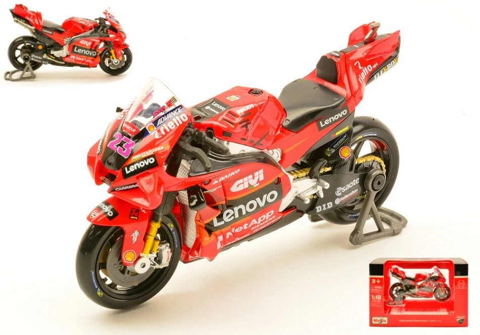 Miniature Moto Auto 1:18 DUCATI DESMOSEDICI LENOVO TEAM BASTIANINI - Photo 1/1
