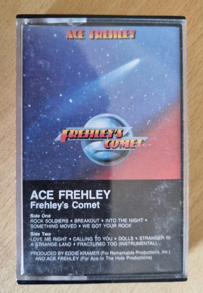ACE FREHLEY - FREHLEY'S COMET  DEBUT ALBUM on CASSETTE - USED - Image 1 of 2