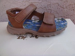 AUTÉNTICO ZAPATO SANDALIA ""CARTER'S KEATON"" PARA NIÑAS PEQUEÑAS MARRÓN PUNTERA ABIERTA TALLA 11 - Imagen 1 de 7