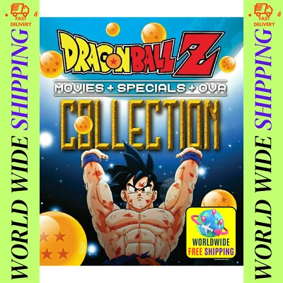 Dragon Ball Z Anime DVD Complete Collection 16 Movies + 8 TV Specials + 4 OVA - Image 1 of 4