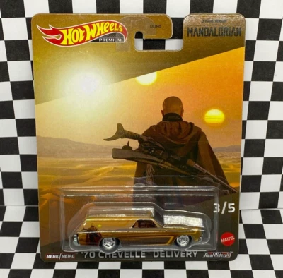 Hot Wheels 2023 Pop Culture Mandalorian Concept Art Boba Fett Chevelle Delivery - Image 1 of 4