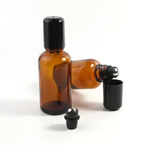 Bulkbuy 5ml-100ml Thick Roll-on Glass Bottle Essential Oil Perfume AromatherapyB - Picture 1 of 8