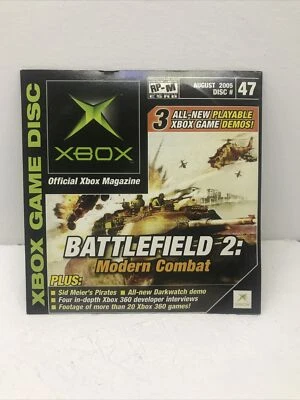 OXM Demo Disc 47 Official Xbox Magazine Demo Disc Aug 2005 Battlefield 2 - Image 1 of 3