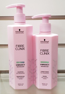 Schwarzkopf Fibre Clinix Tribond Vibrancy Shampoo 10.1oz & Conditioner 8.5oz Set