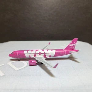 1/400 WOW AIR (ICELAND) AIRBUS A320-200 / 200NEO 10'S COLORS TF-NEO AEROCLASSICS - Picture 1 of 7