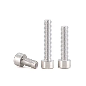M2 M3 M4 M5 M6 M8 M10 6063 Aluminum Alloy Allen Bolts Hex Socket Cap Head Screws - Picture 1 of 12
