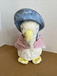 Peluche vintage EDEN Beatrix Potter Jemima charco pato 10" ¡usado! - Imagen 1 de 5