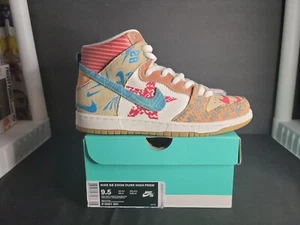 Men's Size 9.5 Nike SB Dunk High Premium x Thomas Campbell What The Dunk 2017 🔥 - Picture 1 of 10