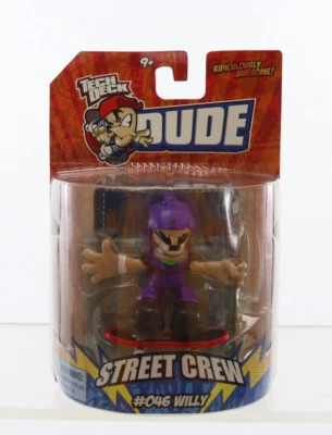 Figura Willy Spin Master Tech Deck Dude Street Crew #046 nueva en paquete 2009 Foto 1 de 4