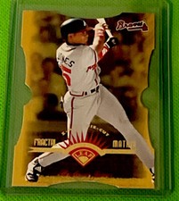 1997 Leaf Andruw Jones Fractal Matrix Z-Axis GOLD Die Cut Rookie RARE SP MINT