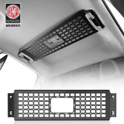 Steel Black Rear Overhead MOLLE Panel for Chevy Colorado GMC Canyon 2015-2022 - Image 1 of 4