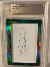 Bobby Doerr Signed 2015 Leaf History Of Baseball MLB HOF. 10/47