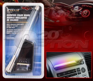 LED GLOWING COLOR WAND ROD FROSTED BUBBLE LIGHT TUBE FOR CHRYSLER DODGE - Foto 1 di 1