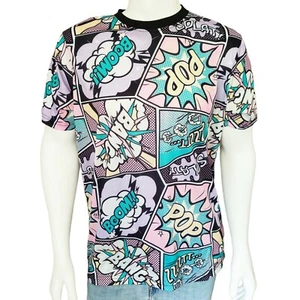 ¡OH SNAP! Camiseta Drill Clothing Co. para adultos XL cómic pastel estampado completo - Imagen 1 de 12