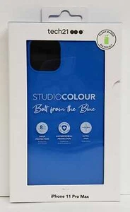 Tech21 - Studio Colour Case for Apple iPhone 11 Pro MAX- Cornflour Blue - Picture 1 of 3