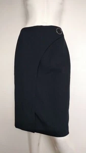 JAEGER skirt size 10 --NEW WITH TAGS-- knee length navy - Picture 1 of 8