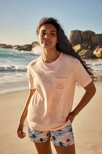Animal Women's Elena Cotton Pocket T-Shirt Casual Relaxed Fit Summer Top - Picture 1 of 36